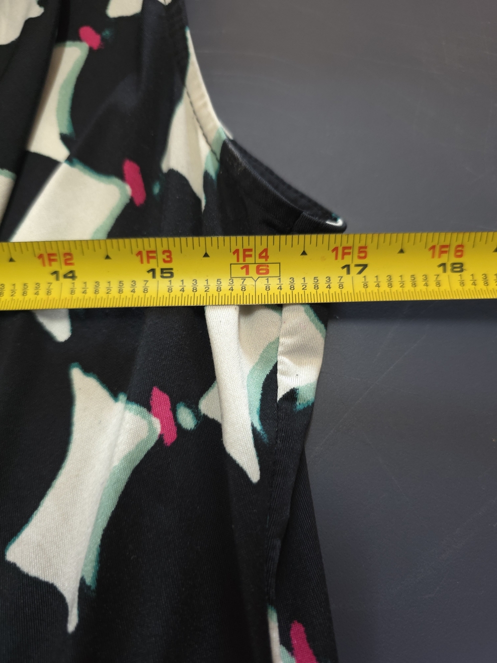 Worthington Black and Cream Cowl Neck Sleeveless Top - Picture 5 of 6